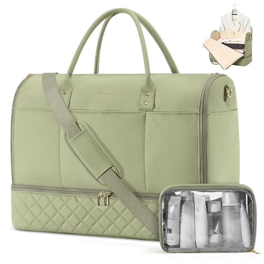 Shoe Bag Travel - Convertible Garment Duffel Bag for Travel,