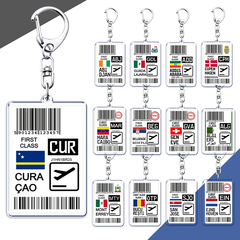 Qantas Travel Accessories - Curacao Travel Plane Ticket Boarding Pass