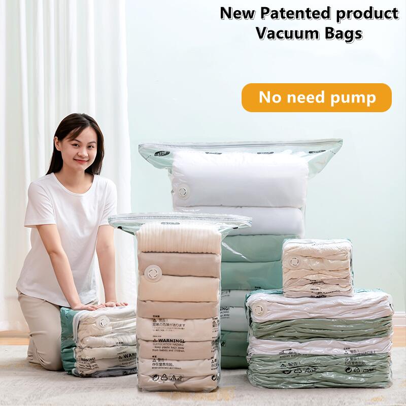 Travel Accessories Needed - No Need Pump Vacuum Bags Large