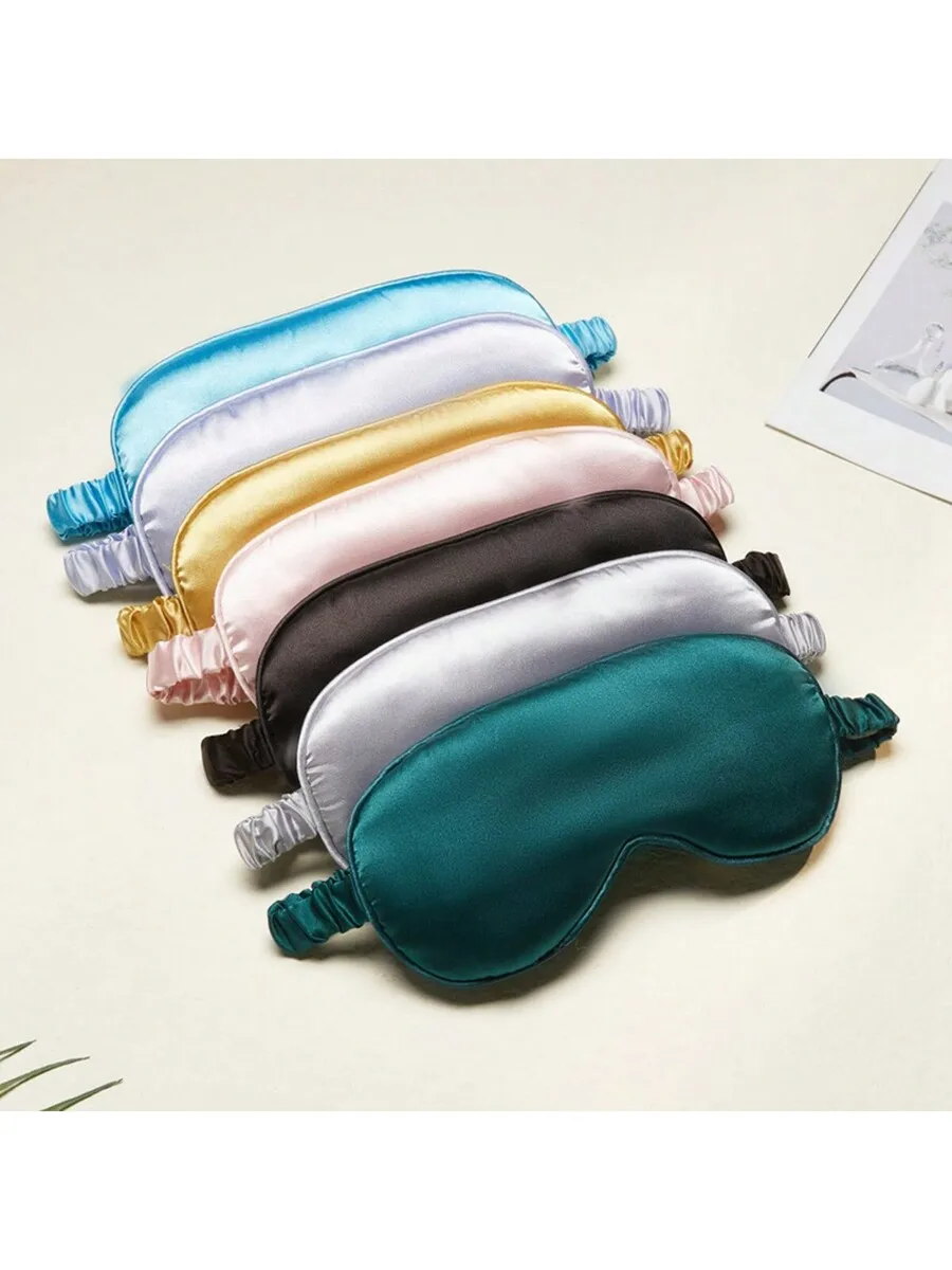 Eye Mask Sleep Travel - Silk Sleep Eye Mask With Elastic