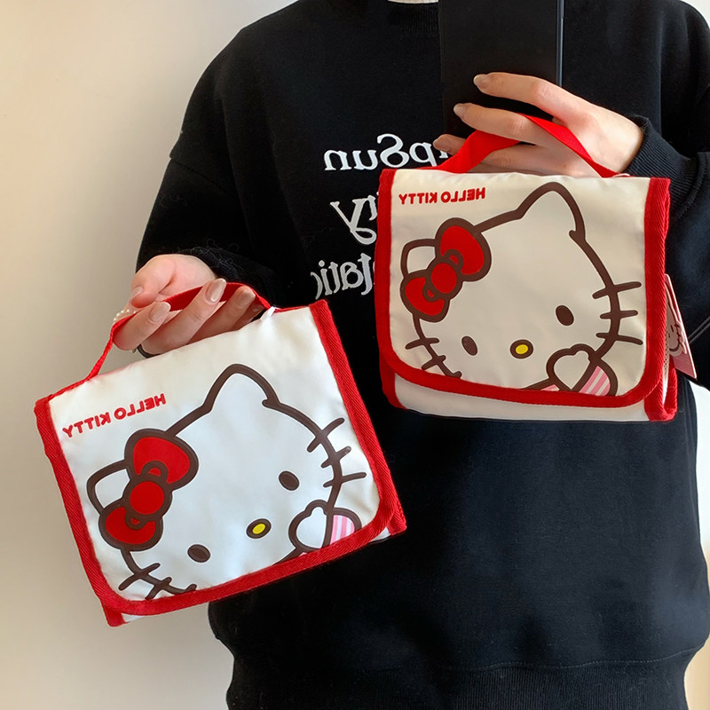 Travel Accessories Needed - Hello Kitty Portable Large Capacity Travel
