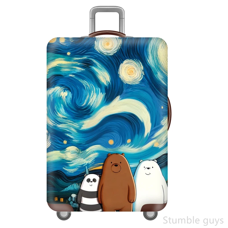 Travel Accessories Needed - Premium Protective Elastic Luggage Cover Washable