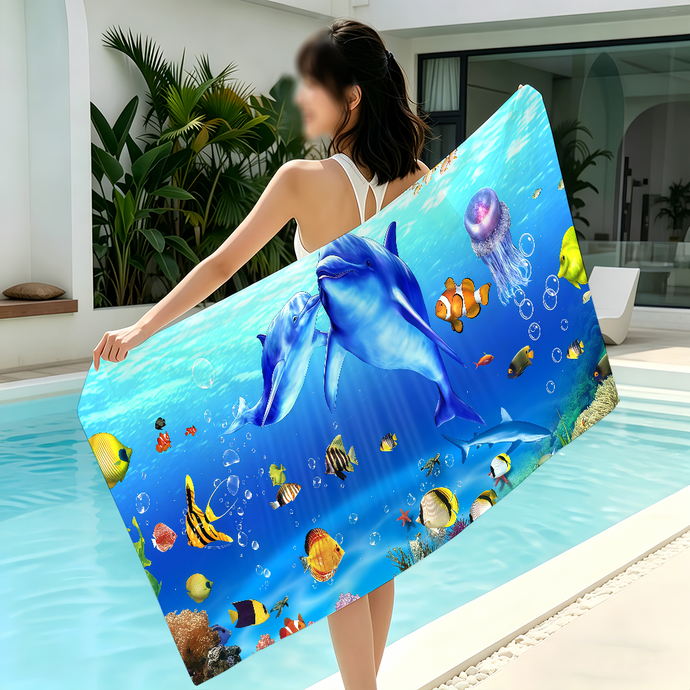 Travel Yoga Accessories - Sea World Towel Yoga Gym Yoga