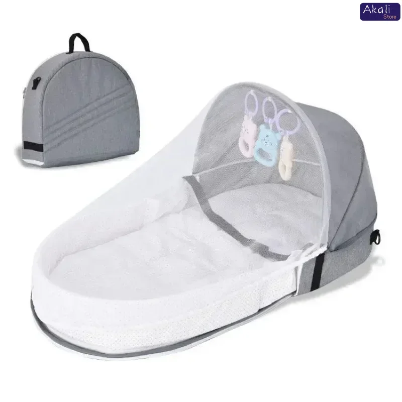 Travel Accessories For 3 Year Old - Newborn Cradle Portable Foldable Anti-stress Baby