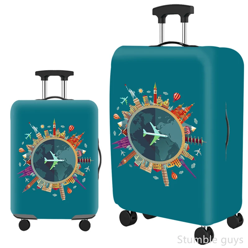 Travel Accessories Needed - Washable Elastic Suitcase Cover Protective Anti-Scratch