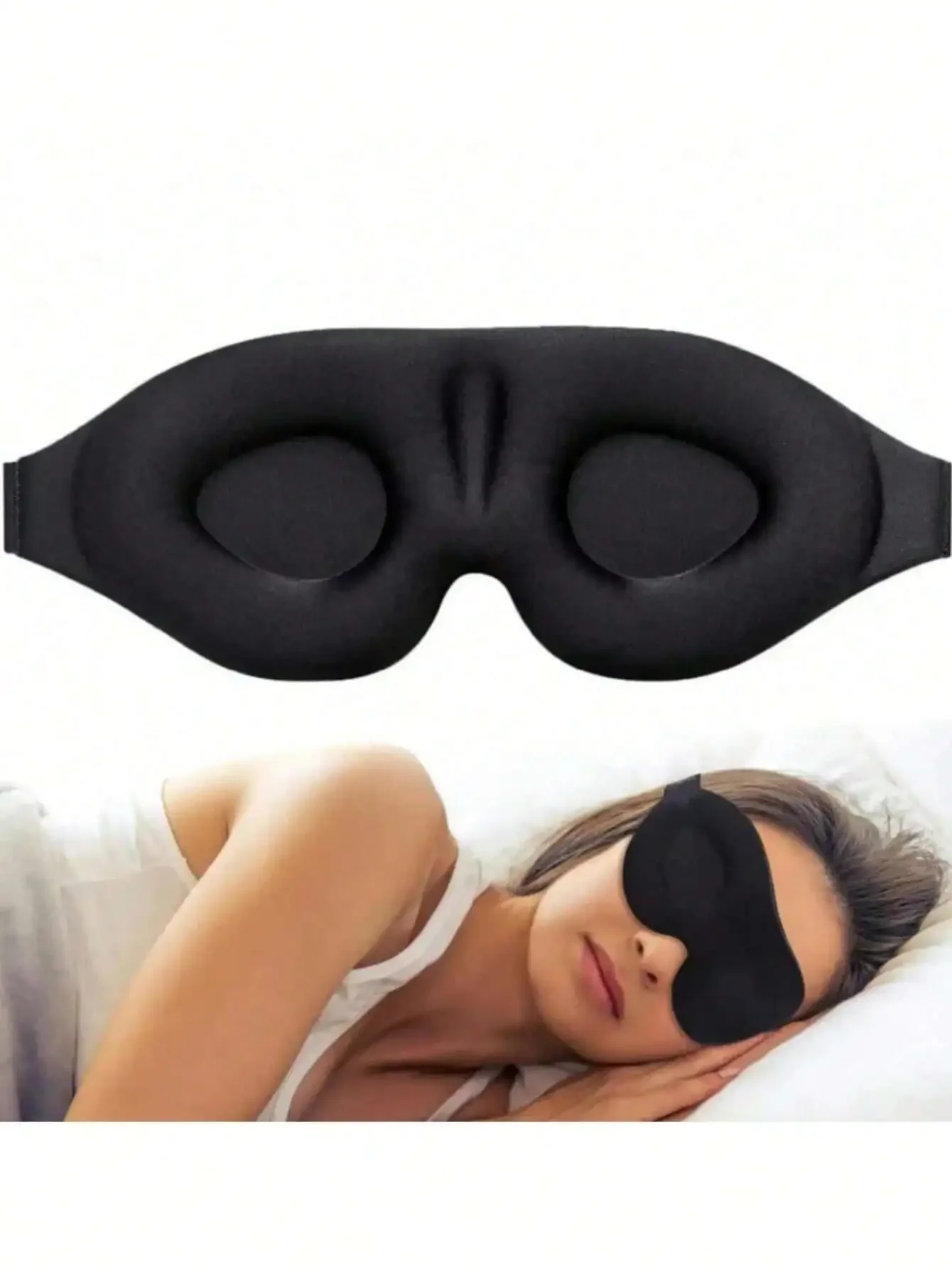 Eye Mask Sleep Travel - 1pc 3D Sleep Mask Natural Sleeping