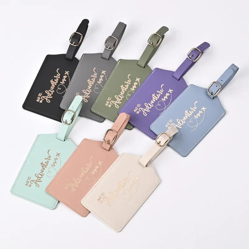 Qantas Travel Accessories - Pu Leather Travel Luggage Tag Hanging