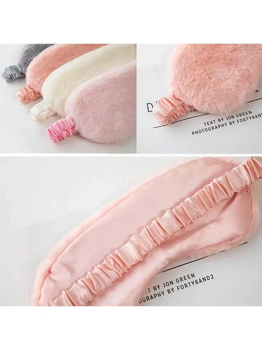 Plush Sleep Eye Mask With Adju - Eye Mask Sleep Travel 评论和价格