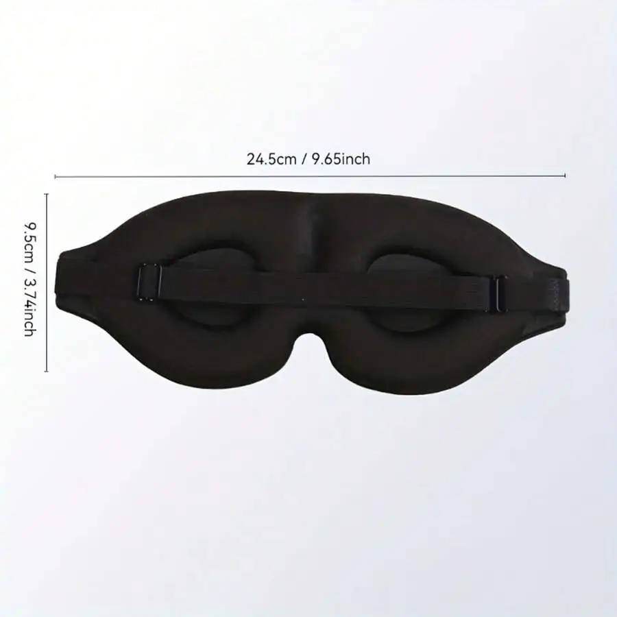 Unisex 3D Contoured Sleep Eye  - Eye Mask Sleep Travel 评论和价格