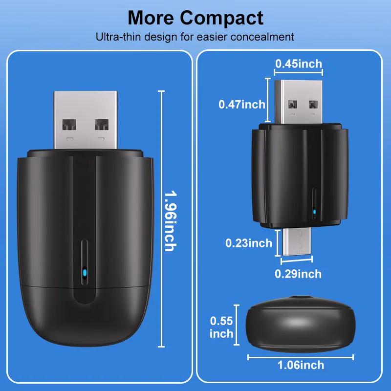 FLIXIVI 2 in 1 Interface Wirel - Travel Plug Type C 评论和价格