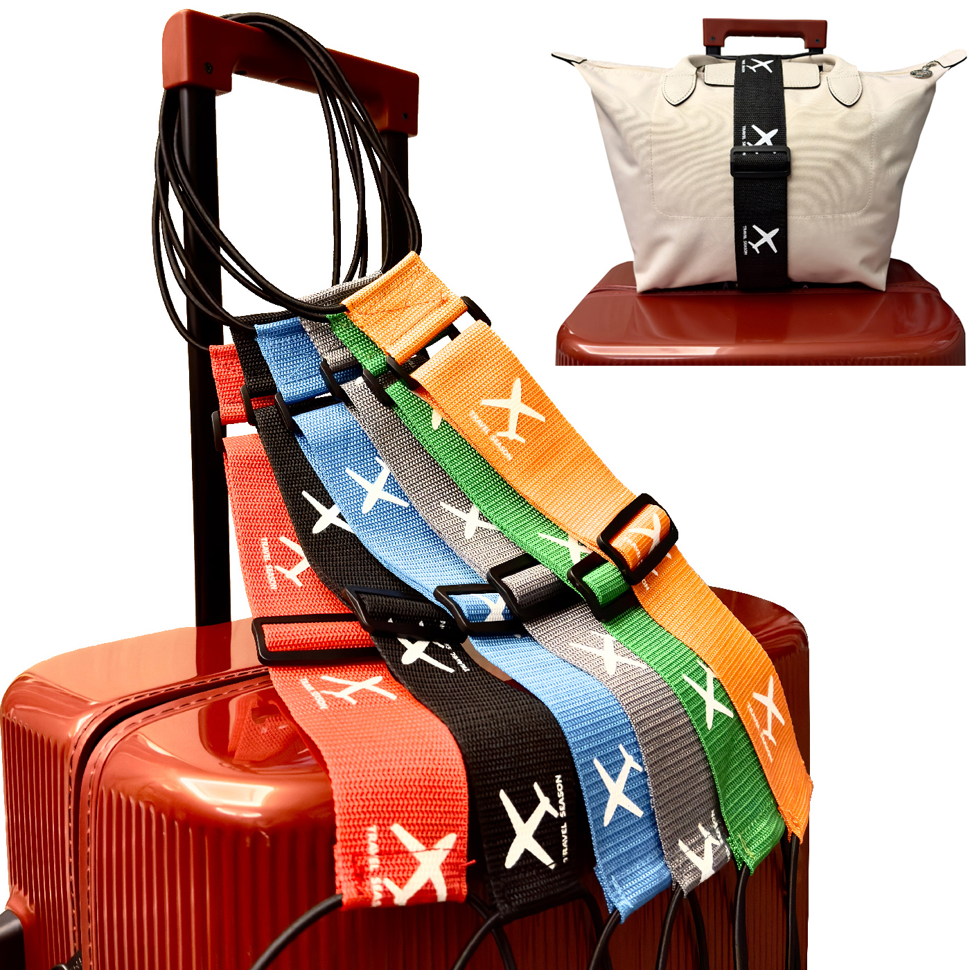 Aircraft printed nylon luggage - Qantas Travel Accessories 评论和价格