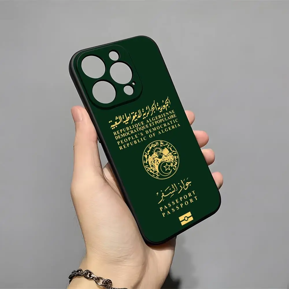 Algeria Map Flag Passport Phon - Travel Accessories Iphone 评论和价格