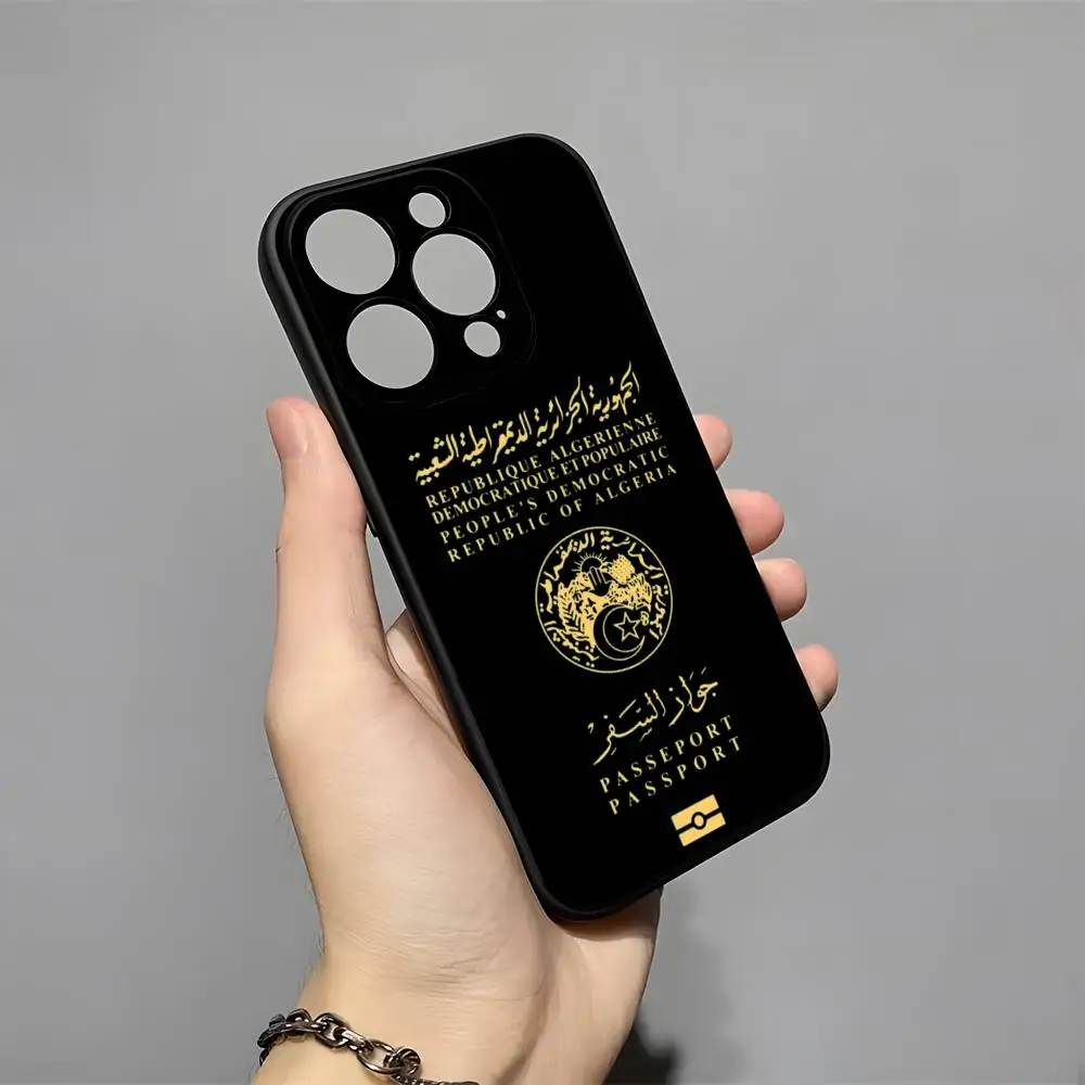 Algeria Map Flag Passport Phon - Travel Accessories Iphone 评论和价格