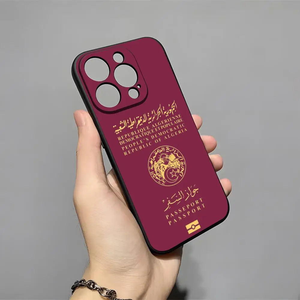 Algeria Map Flag Passport Phon - Travel Accessories Iphone 评论和价格