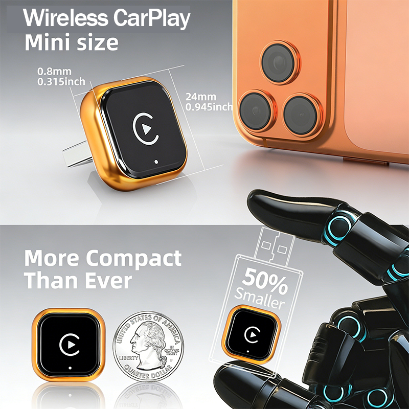 2026new CarPlay Wireless2 in 1 - Travel Plug Type C 评论和价格