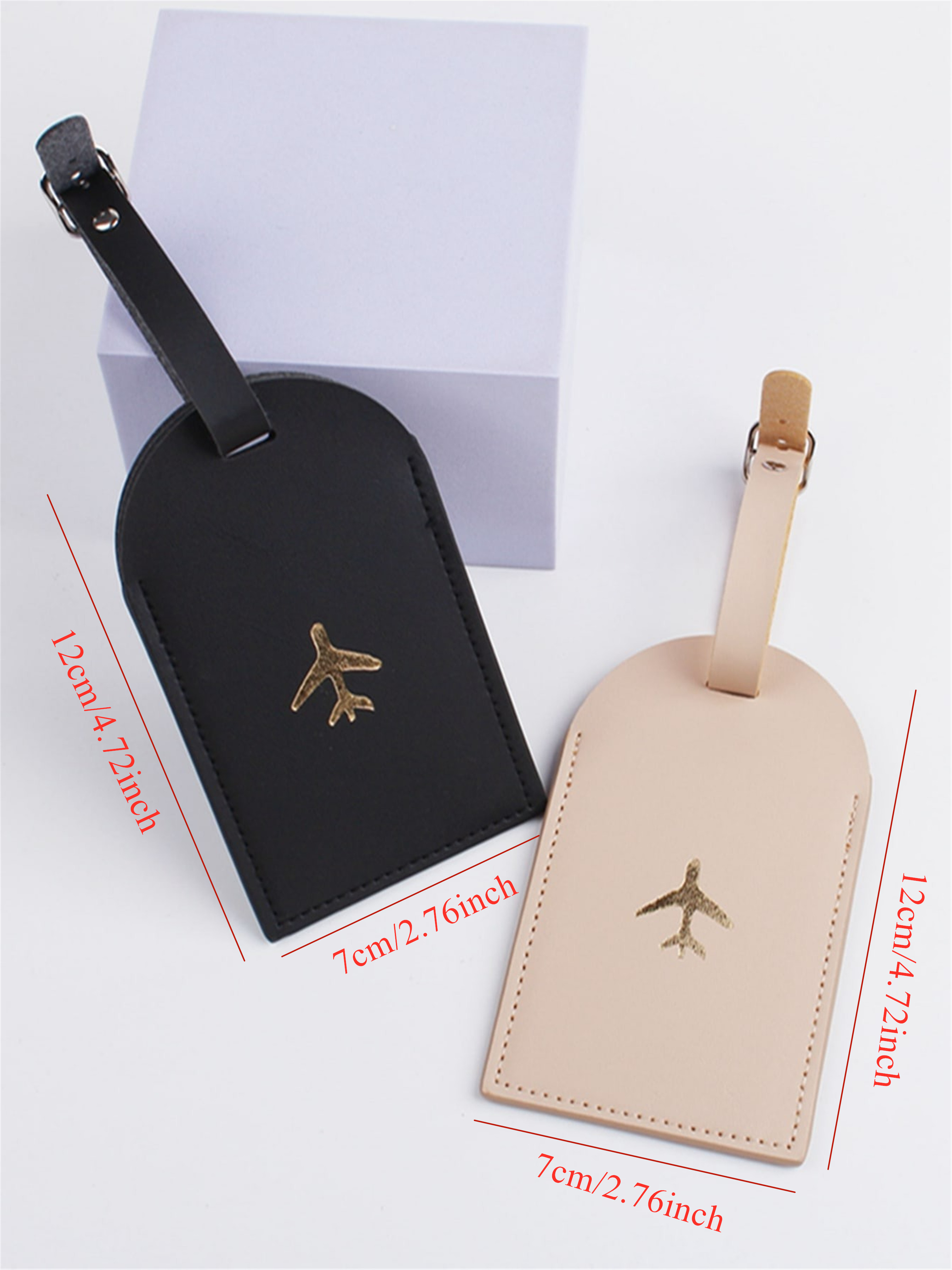 2PCS Plane Luggage Tag Hanging - Qantas Travel Accessories 评论和价格
