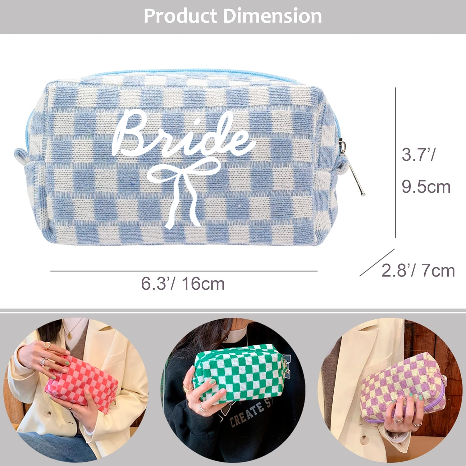 Bride Makeup Bag Bridesmaid Co - Travel Accessories Needed 评论和价格