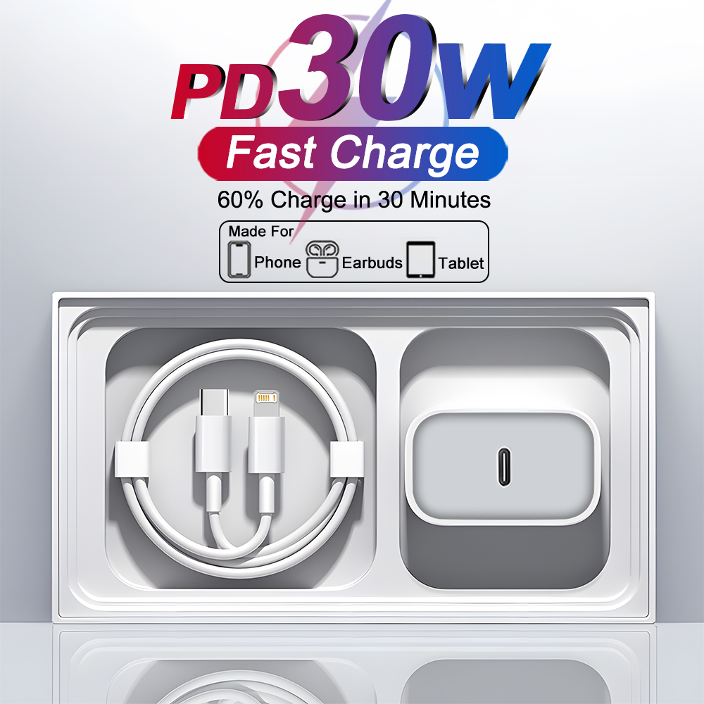 30W Type C PD Cable Fast Charg - Travel Accessories Iphone 评论和价格