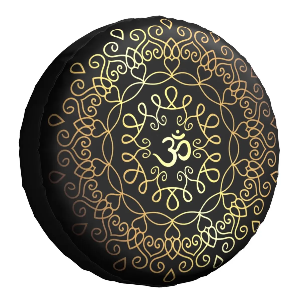 Golden Om Mandala Spare Tire C - Travel Yoga Accessories 评论和价格