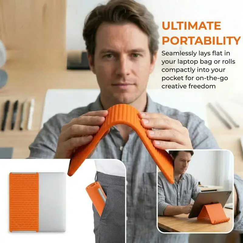 Silicone Foldable Phone Stand  - Travel Accessories Iphone 评论和价格
