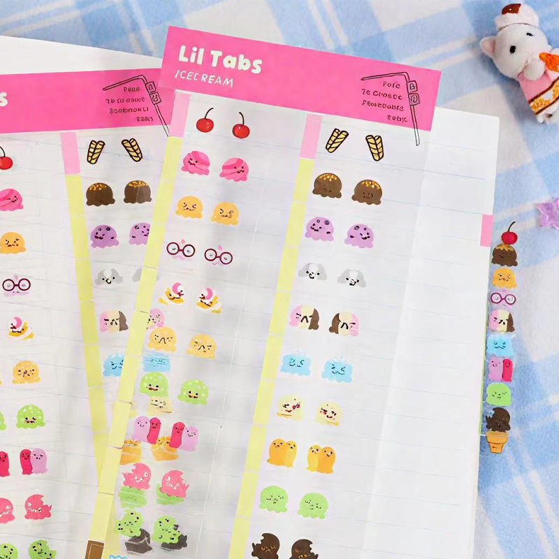 22/44pcs Cute ice cream Themed - Travel Journal Accessories 评论和价格