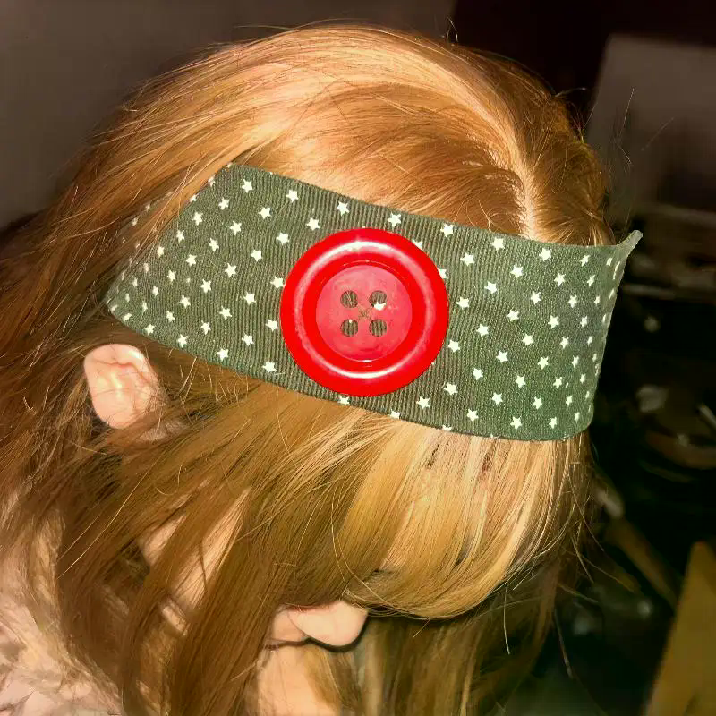 Vintage Lace Big Button Headba - Travel Yoga Accessories 评论和价格