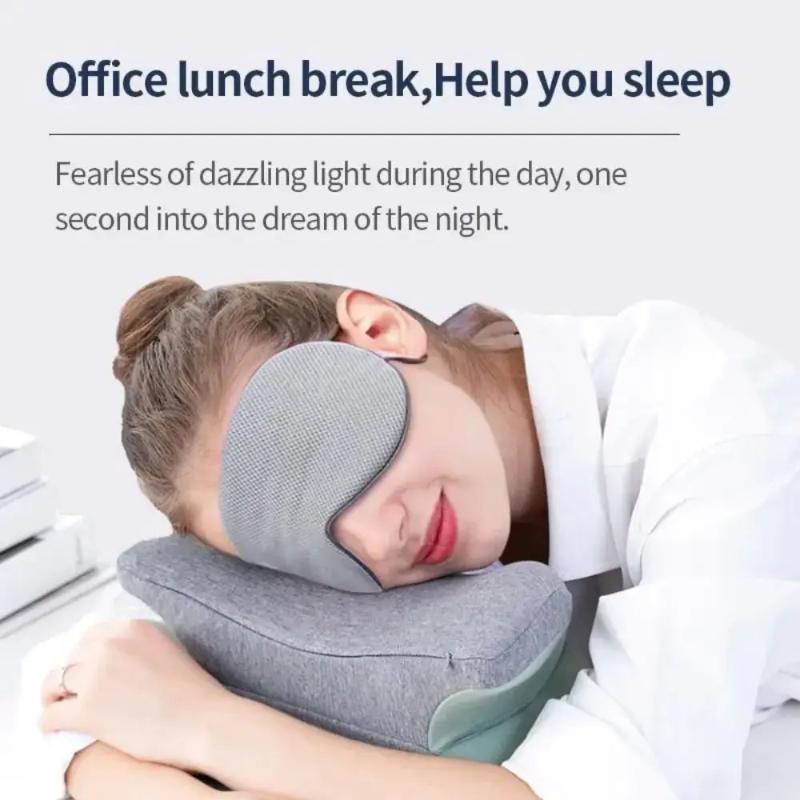 【IIOO】Ice Silk Eye Mask Adjust - Eye Mask Sleep Travel 评论和价格