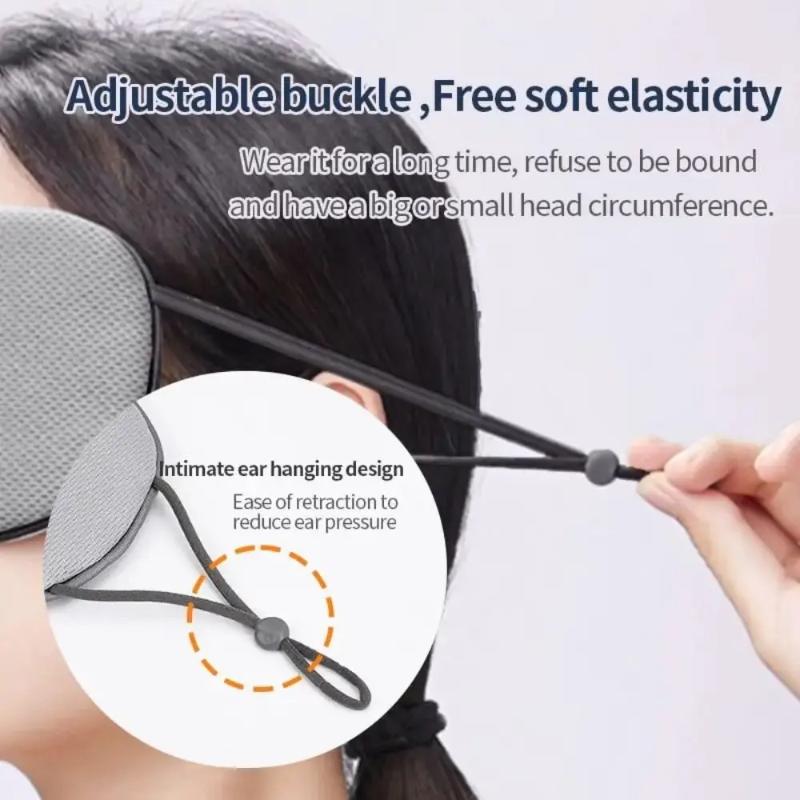 【IIOO】Ice Silk Eye Mask Adjust - Eye Mask Sleep Travel 评论和价格