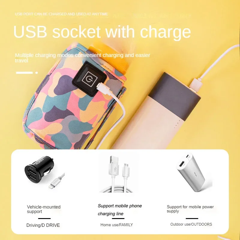USB Milk Water Warmer Stroller - Travel Accessories For 3 Year Old 评论和价格