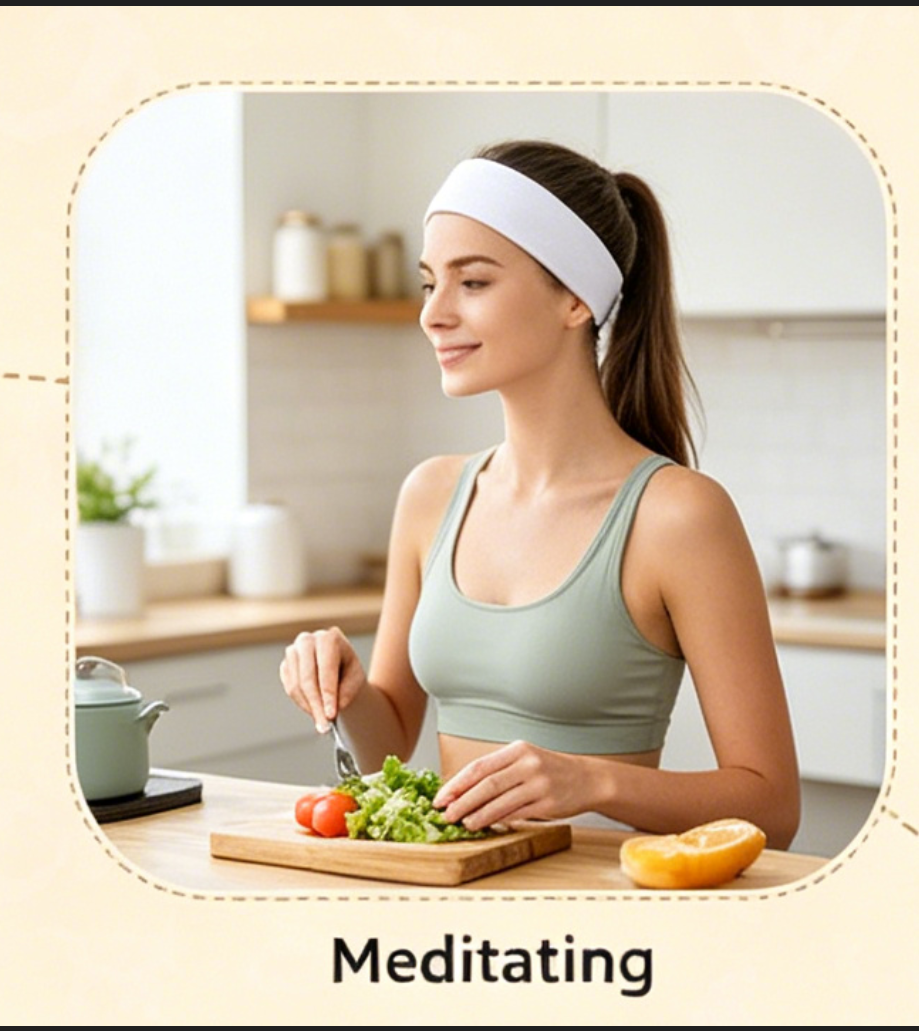 Women White Elastic Yoga Headb - Travel Yoga Accessories 评论和价格