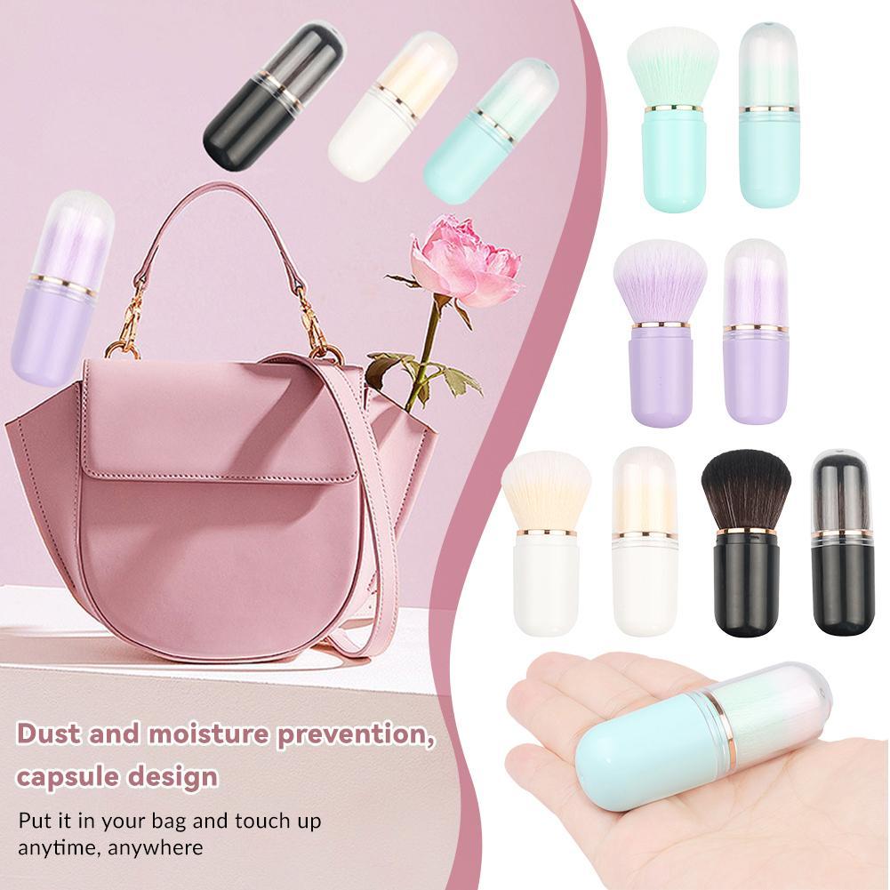 Retractable Makeup Brush Mini  - Travel Accessories Needed 评论和价格