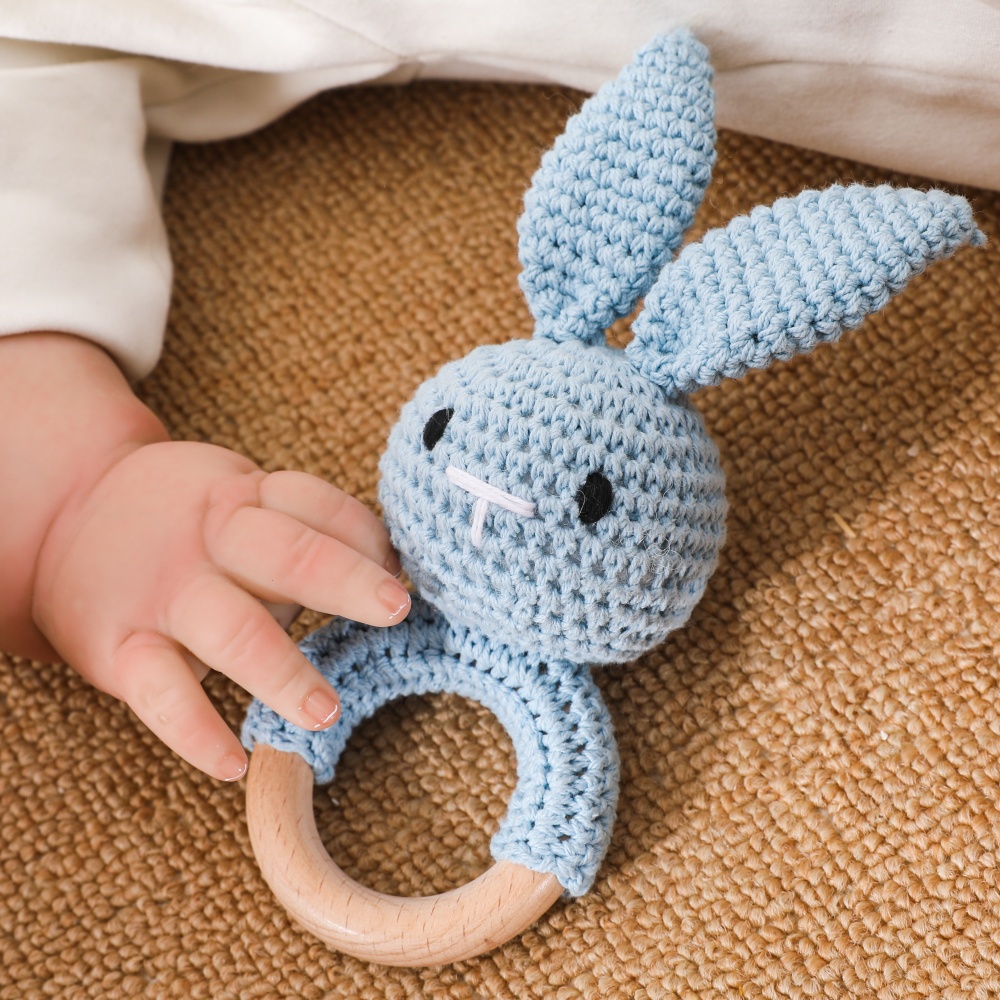 Wooden Baby Rattle Toy Handmad - Travel Accessories For 3 Year Old 评论和价格