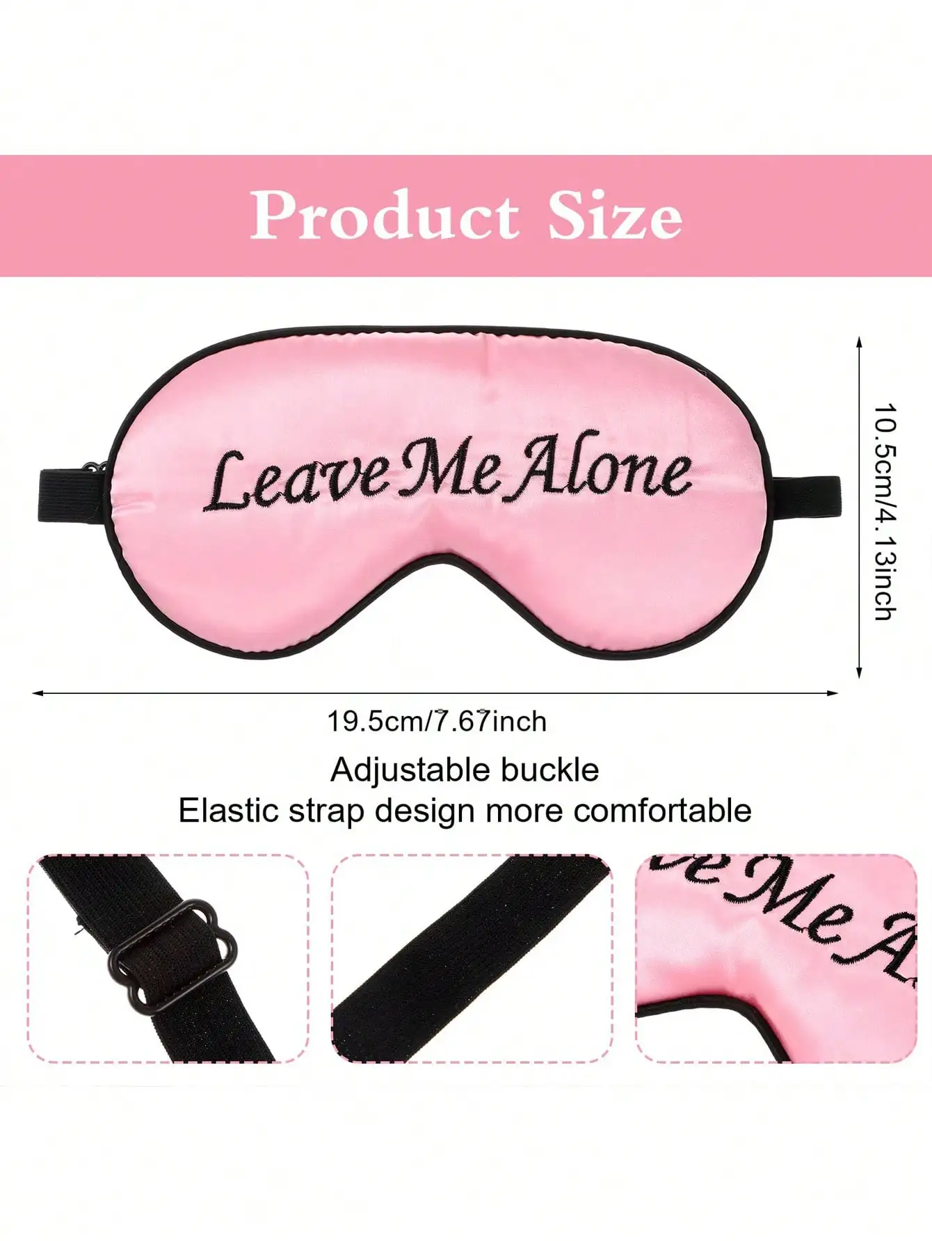 1pc/2pcs Funny Silk Sleeping E - Eye Mask Sleep Travel 评论和价格