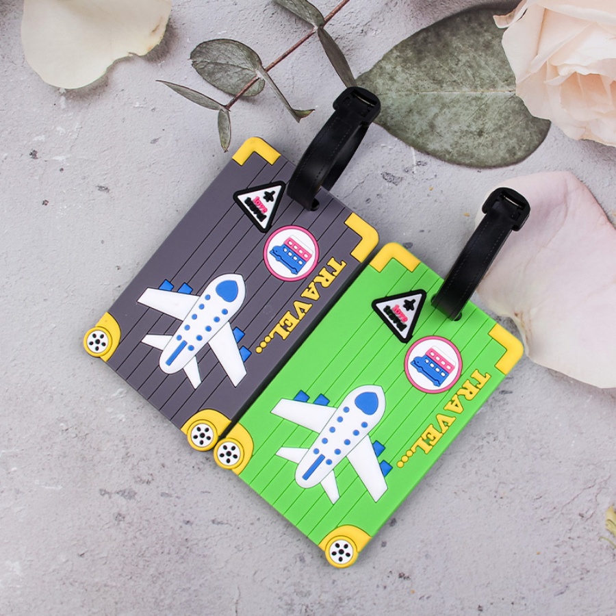 Soft PVC Luggage Tags Plane Pa - Qantas Travel Accessories 评论和价格