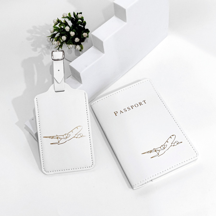 2PCS/Set Aircraft Passport Cov - Qantas Travel Accessories 评论和价格