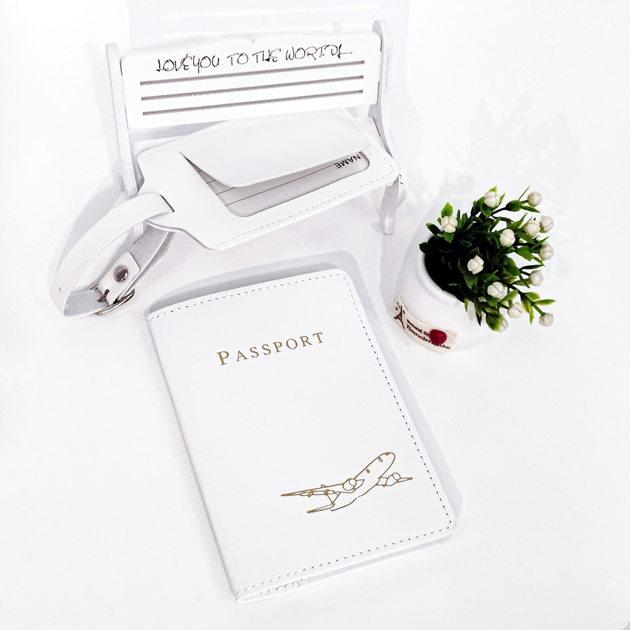 2PCS/Set Aircraft Passport Cov - Qantas Travel Accessories 评论和价格