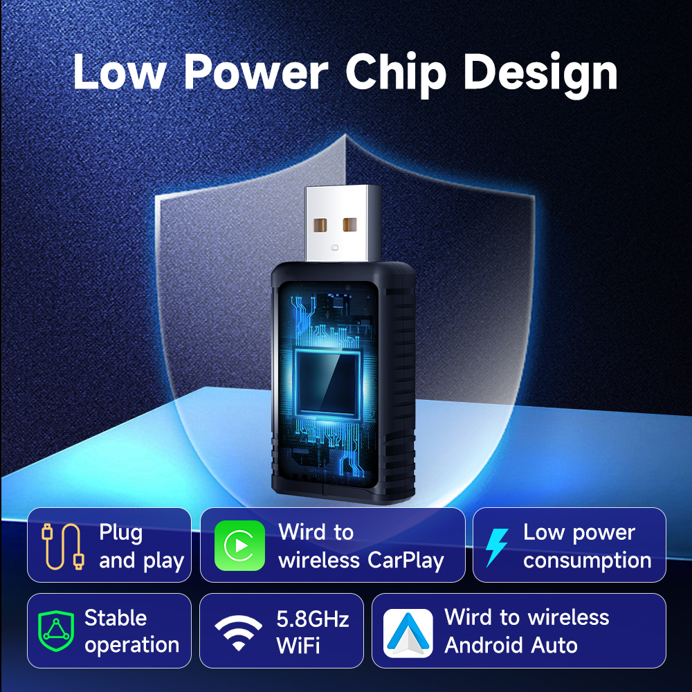 HEYINCAR Wireless CarPlay Apap - Travel Plug Type C 评论和价格