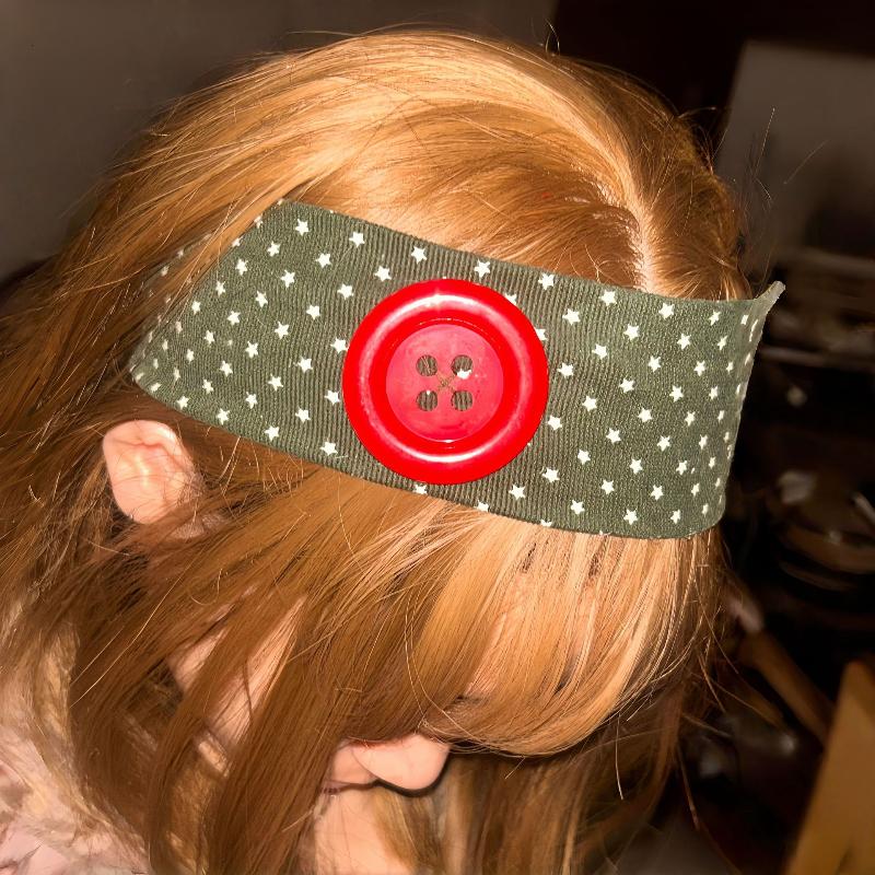Vintage Lace Big Button Headba - Travel Yoga Accessories 评论和价格