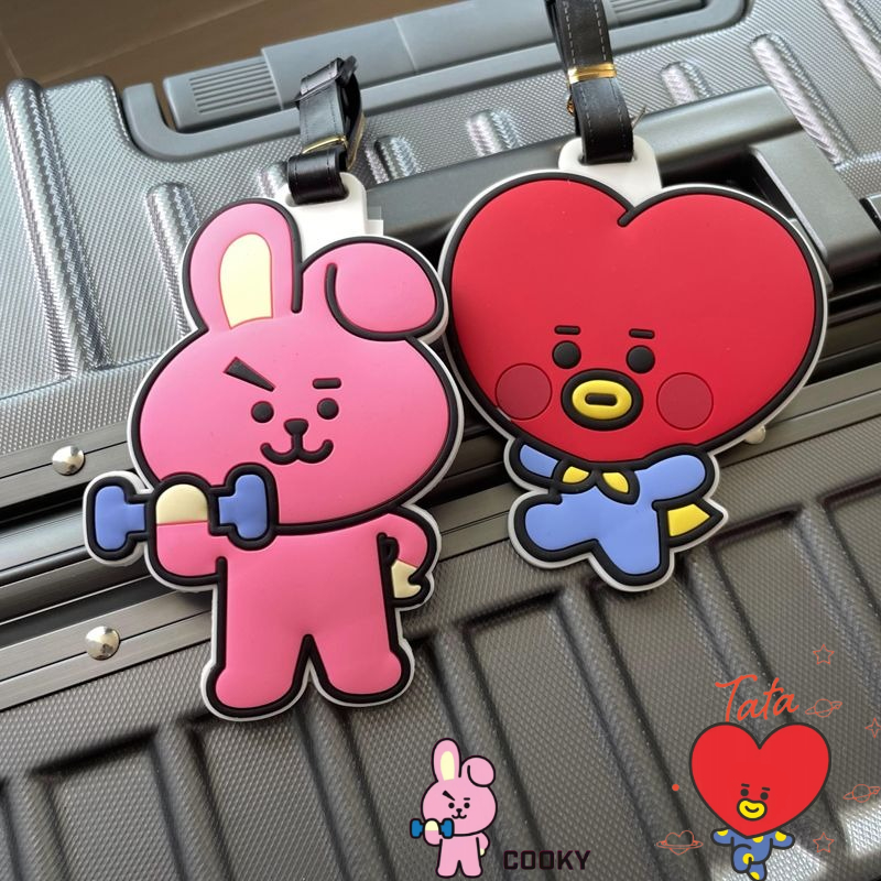 BT21 cartoon cute keychain Kaw - Travel Accessories Deals 评论和价格