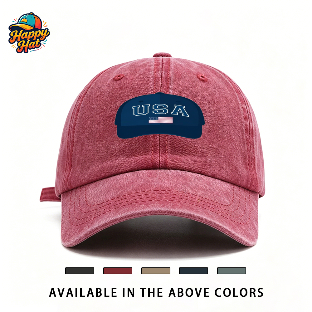 1PC Vintage Washed Classic USA - Travel Accessories July 评论和价格