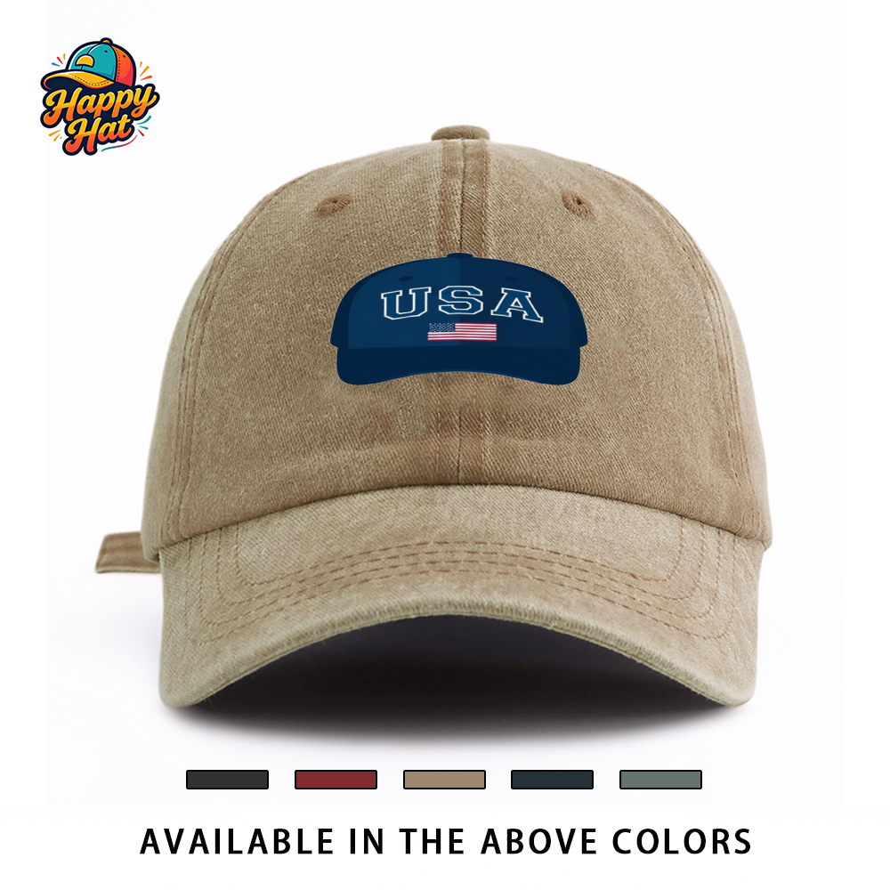 1PC Vintage Washed Classic USA - Travel Accessories July 评论和价格
