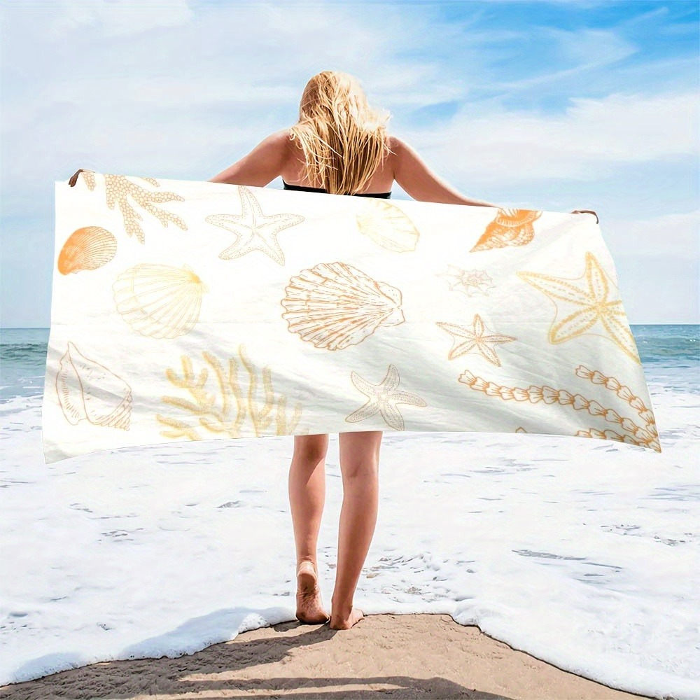 1pc Tropical Shell Starfish Be - Travel Yoga Accessories 评论和价格