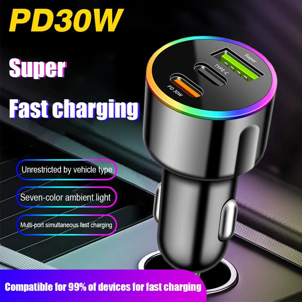 PD Fast Charging Car Charger T - Travel Plug Type C 评论和价格