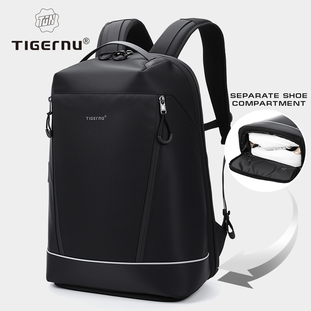 Tigernu Fashion Backpack Men T - Shoe Bag Travel 评论和价格