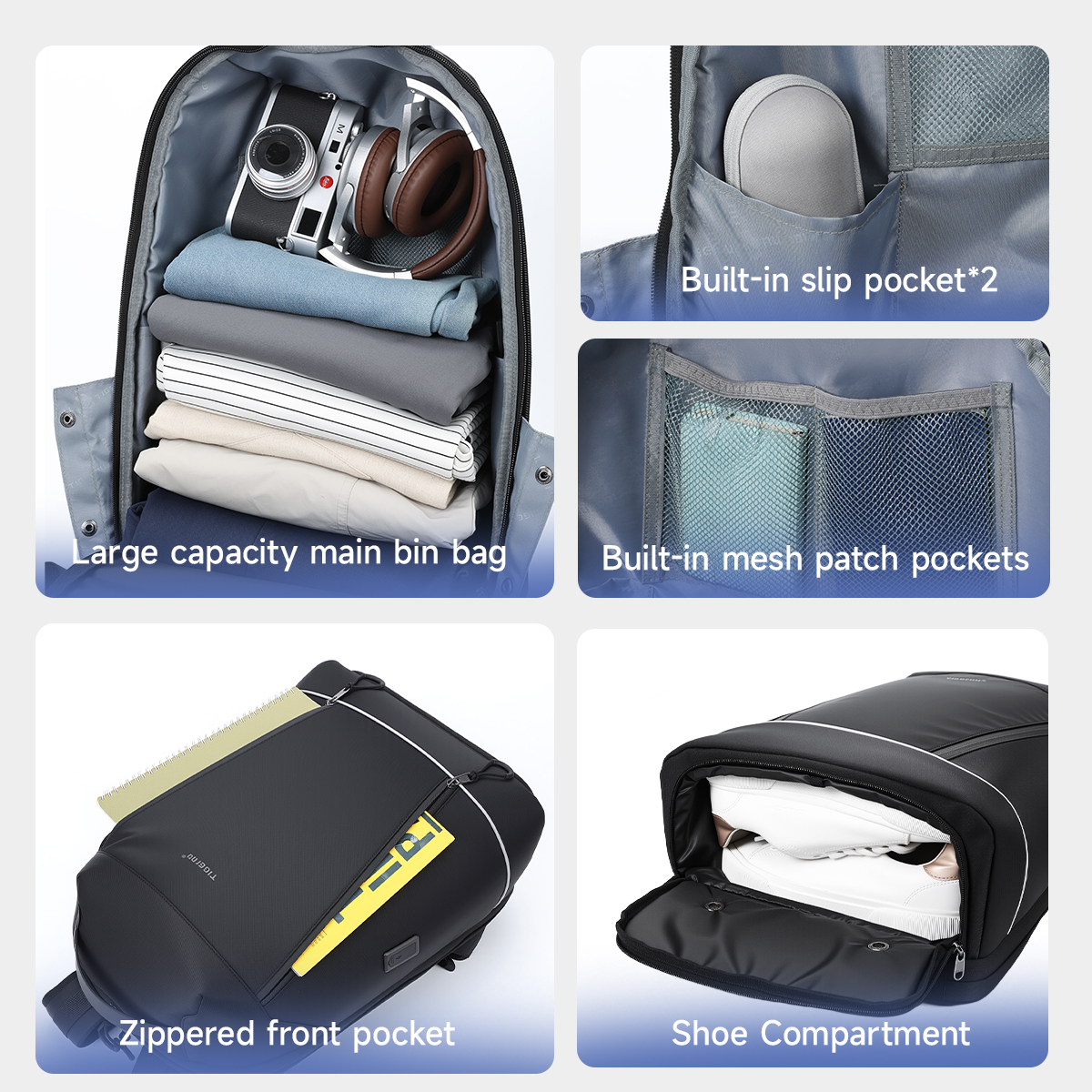 Tigernu Fashion Backpack Men T - Shoe Bag Travel 评论和价格