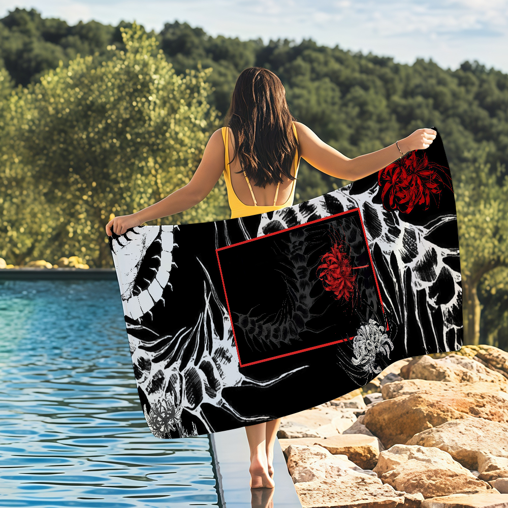 Comic Tokyo Ghoul Towel Beach  - Travel Yoga Accessories 评论和价格
