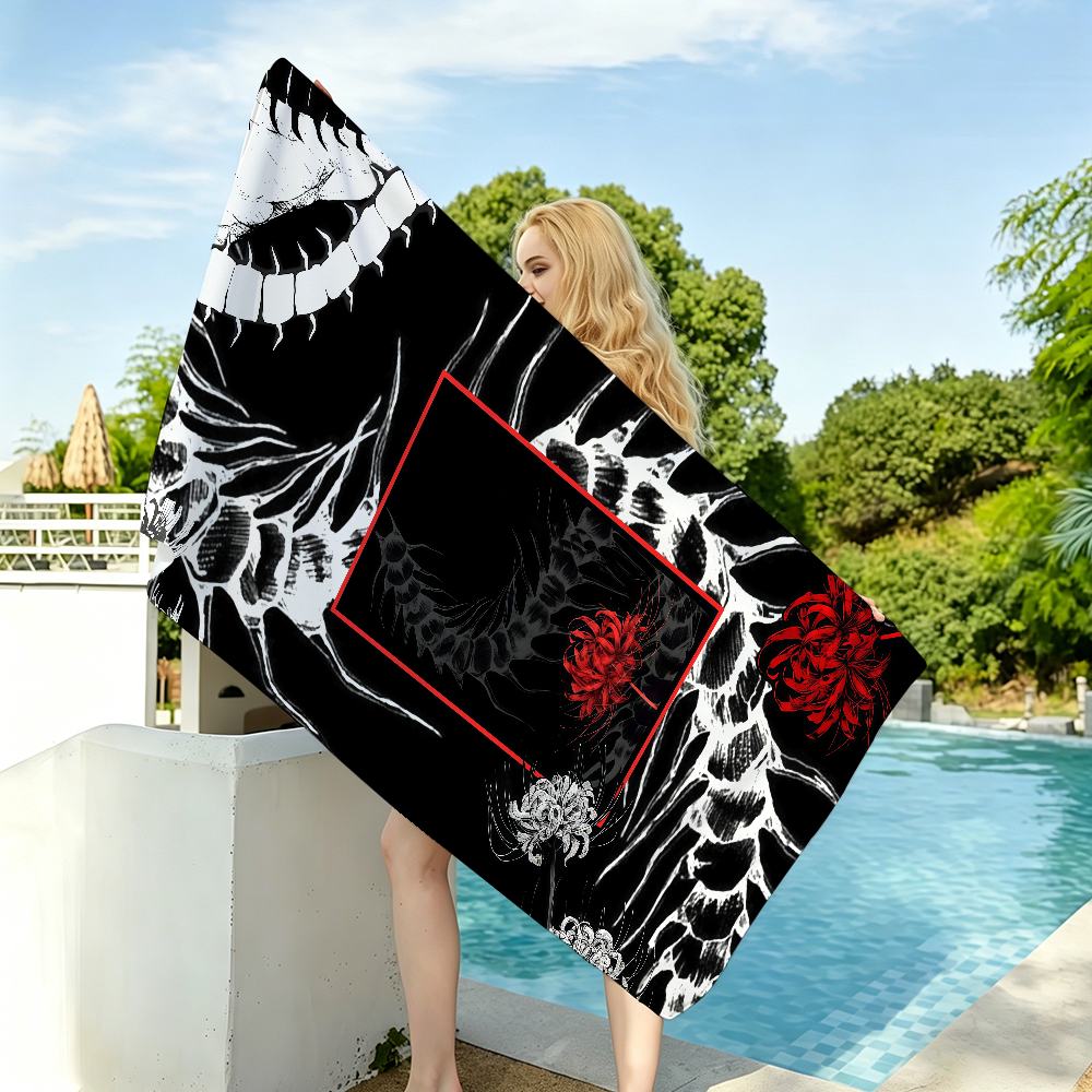 Comic Tokyo Ghoul Towel Beach  - Travel Yoga Accessories 评论和价格