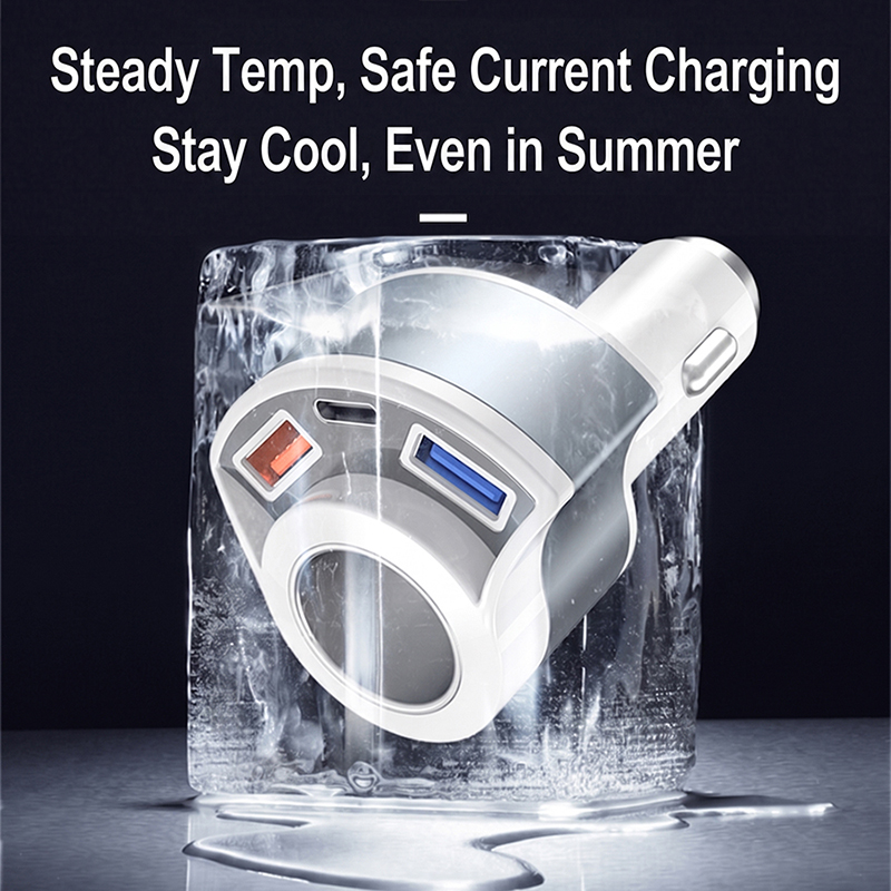 Fast Charging Multi Port Vehic - Travel Plug Type C 评论和价格