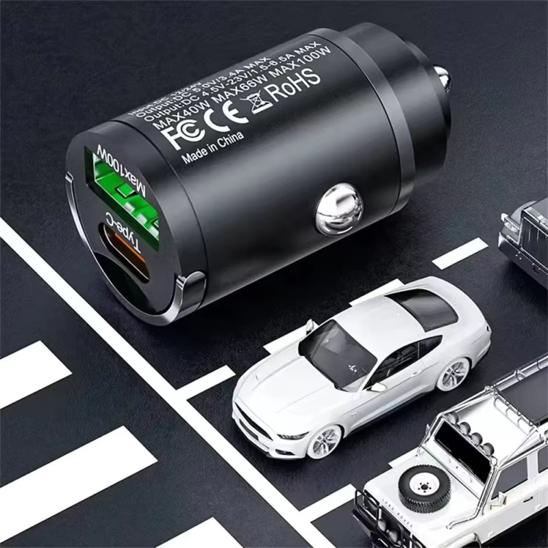 100W PD USB Car Charger Lighte - Travel Plug Type C 评论和价格
