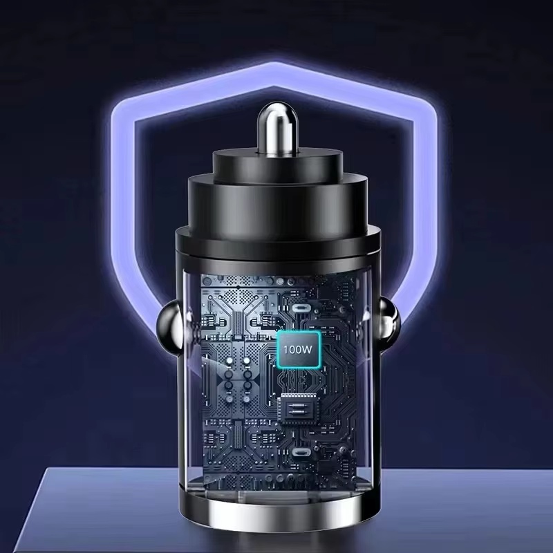 100W PD USB Car Charger Lighte - Travel Plug Type C 评论和价格